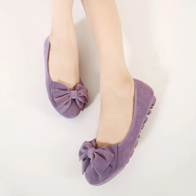 Women Soft Real Leather Flats Casual Loafer Shoes 6781