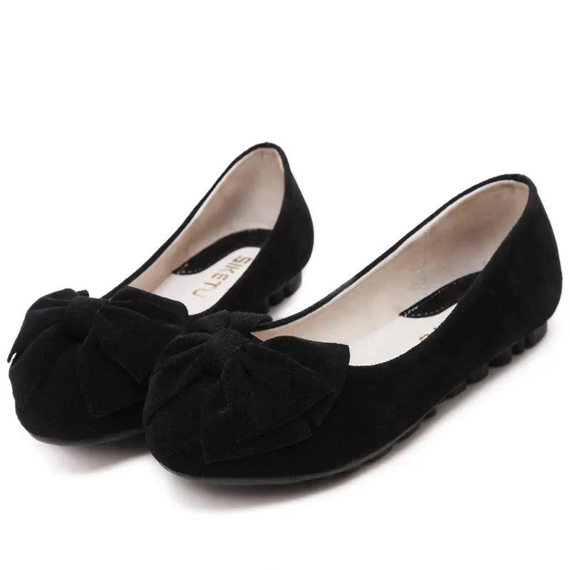 Women Soft Real Leather Flats Casual Loafer Shoes 6781