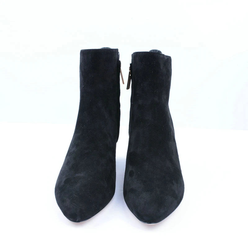 Women Suede Leather High Heel Boots 3851-2