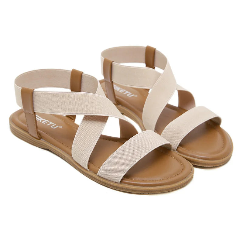 Women Summer Flat Strappy Sandals 2150-3