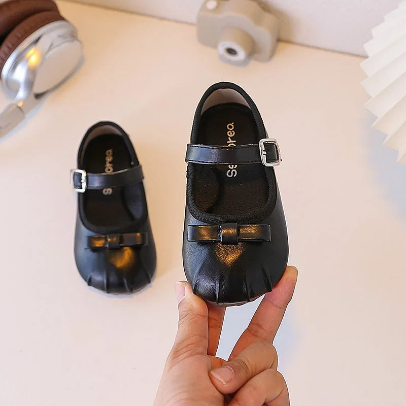 Children's Soft Sole Mary Jane Leather Shoes