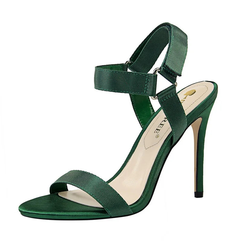 Ankle Strap High Heel Shoes Women Summer Sandals Woman High Shoes Ladies Shoes 833-1