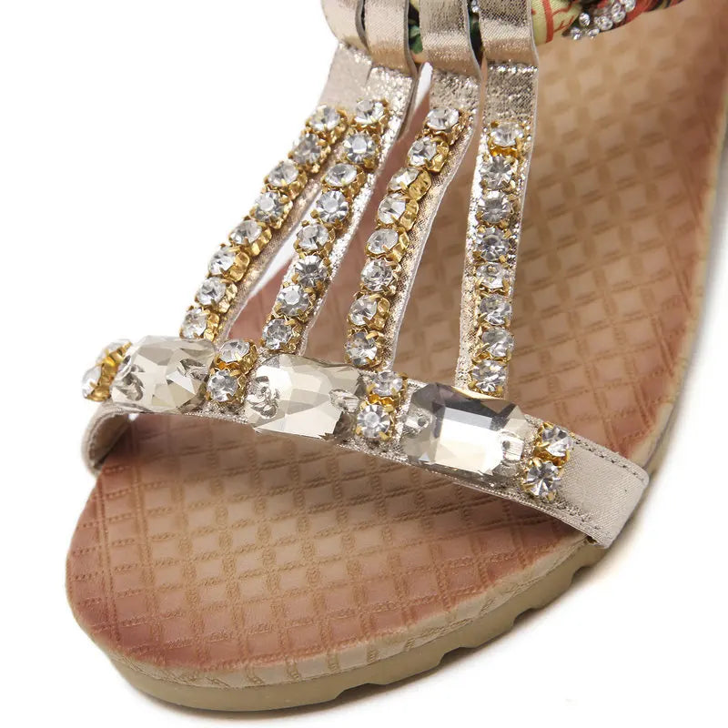 Women Summer Sandals Wedges Gladiator Sandals 2631