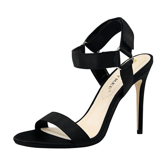 Ankle Strap High Heel Shoes Women Summer Sandals Woman High Shoes Ladies Shoes 833-1