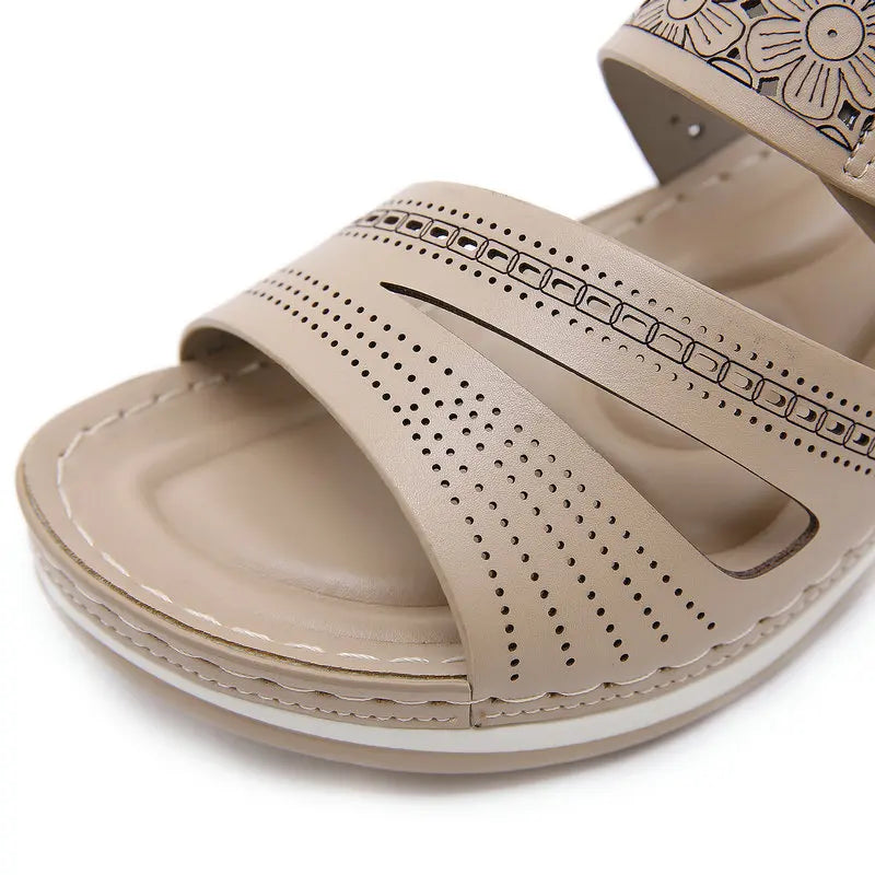 Women Genuine Leather Summer Sandals 3328-1