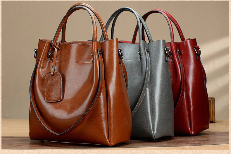Genuine Leather Bags Shoulder Bags